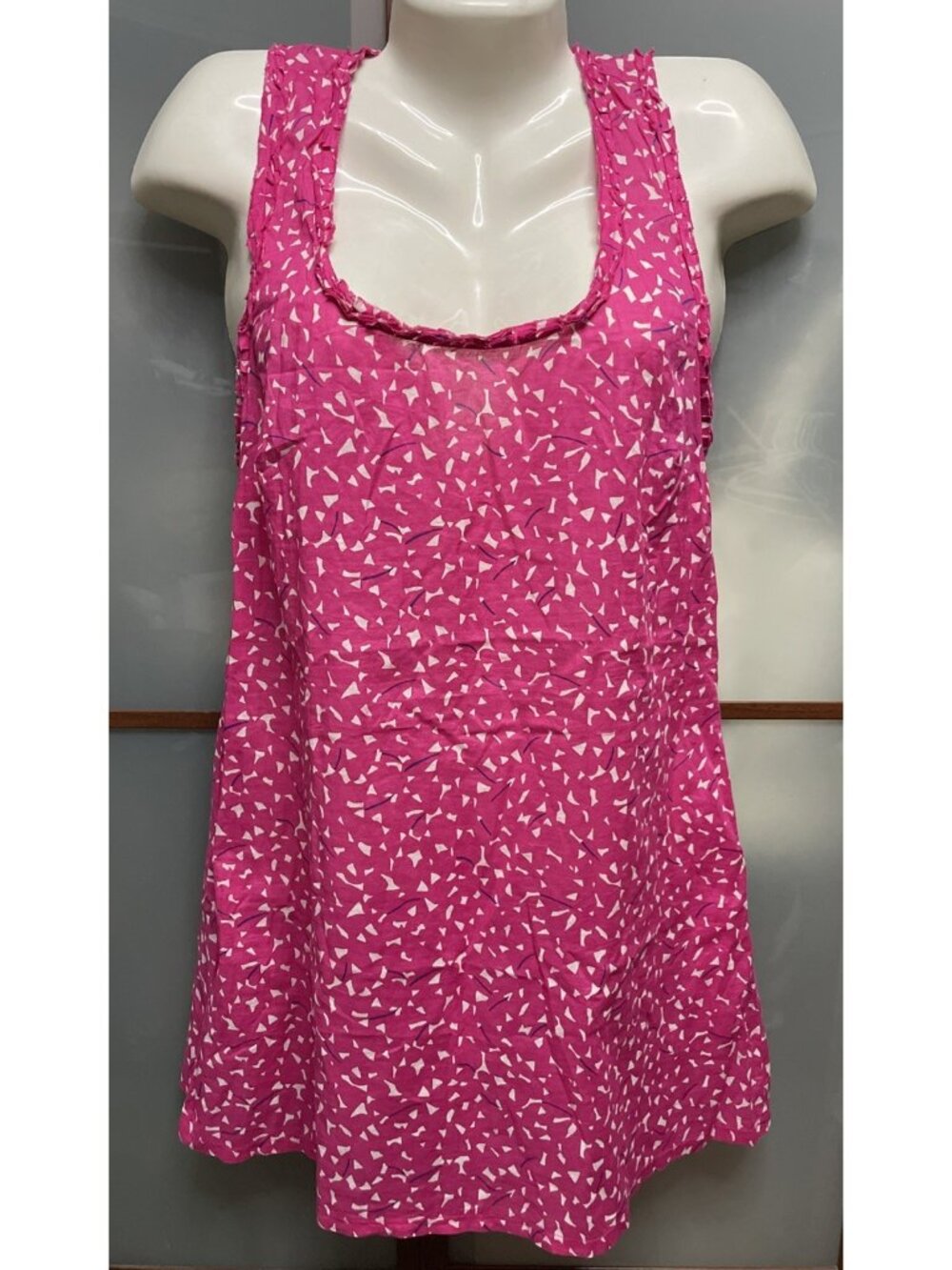 Marc by Marc Jacobs Swimwear Medium Womens Pink Abstract Print Swim Cover Up NWT